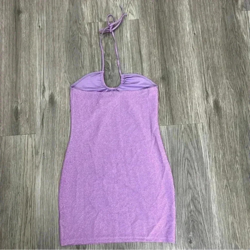 H&M Lavender Halter Neck Dress - Picture 4 of 4